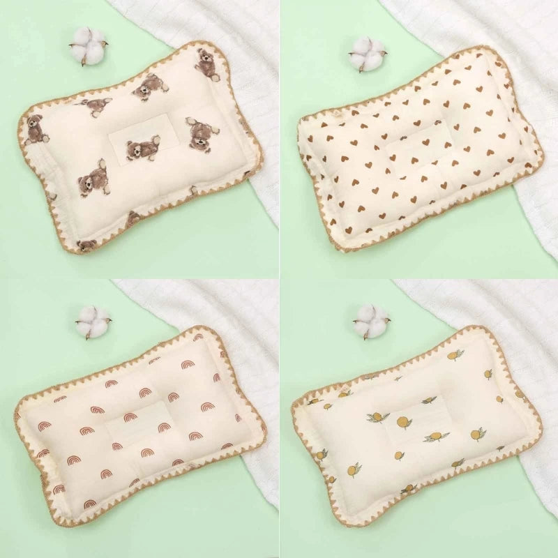 Cartoon Animal Baby Breathable Pillow