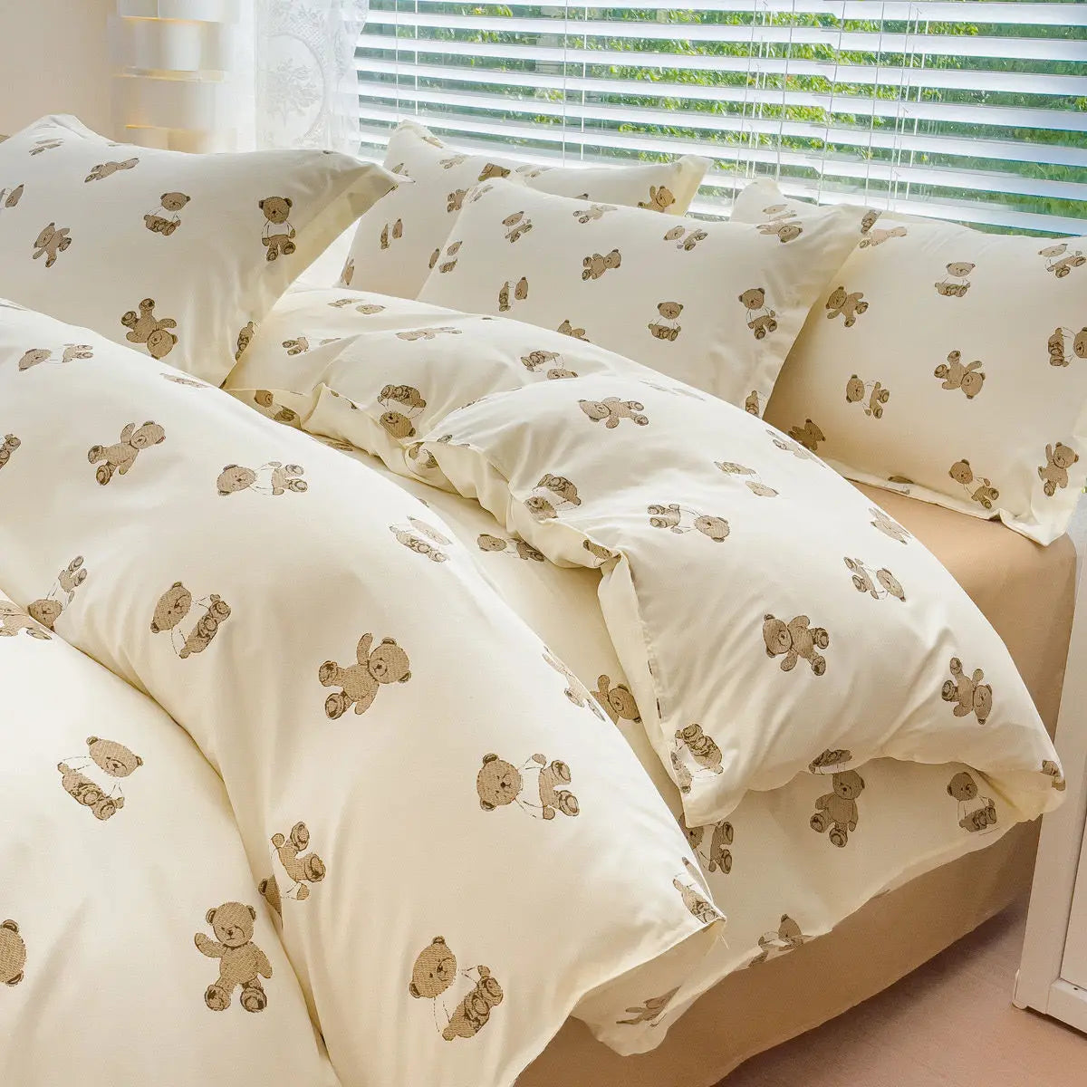Romantic Bedding Set Floral Ins Style