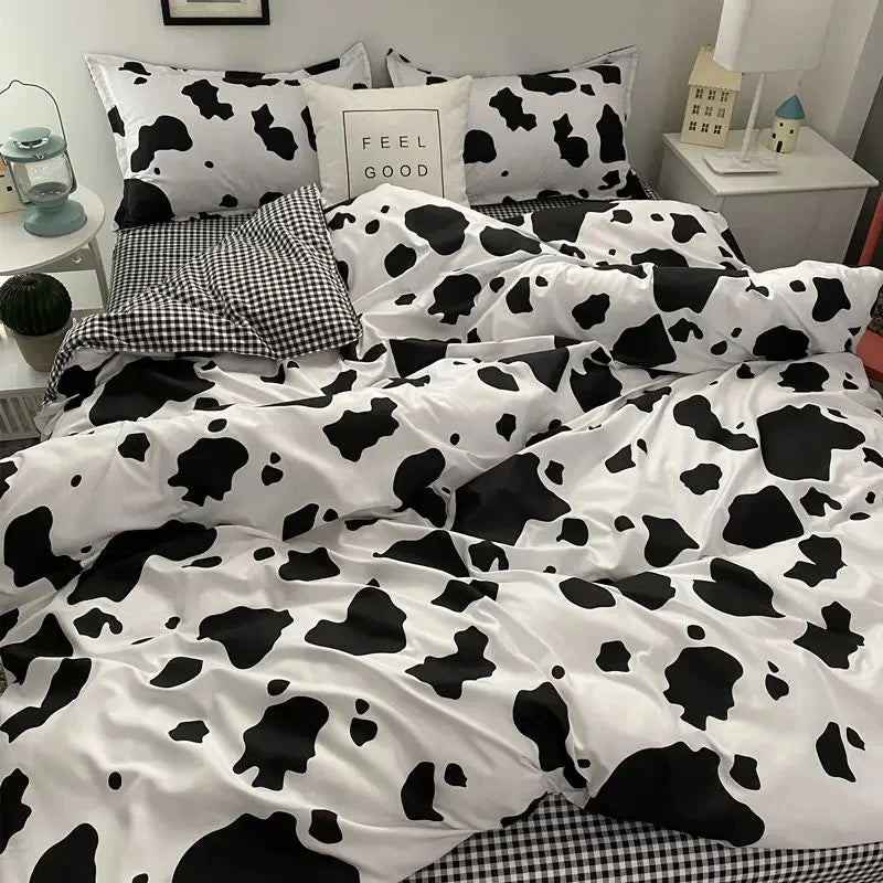 Romantic Bedding Set Floral Ins Style