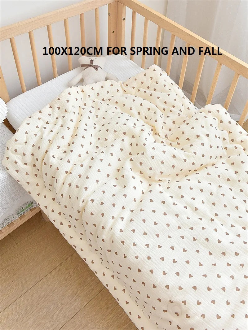 Newborn Baby Unisex Blanket Winter Cotton Knitted
