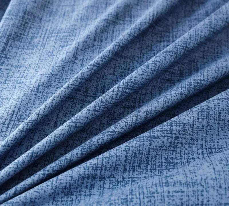 Duvet Cover Set 3 Pcs Soft Microfiber Comforter Cover Bedding Set